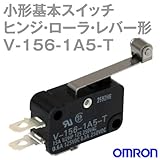オムロン(OMRON) V-156-1A5-T 形V小形基本スイッチ (ヒンジ・ローラ・レバー形) NN