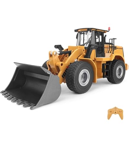 Amazon.co.jp: 1:16 RCトラックブルドーザーホイールシャベルローダー