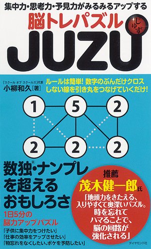 集中力・思考力・予見力がみるみるアップする脳トレパズル　ＪＵＺＵ