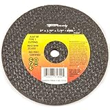 Forney 71842 Cut-Off Wheel with 1/4-Inch Arbor, Metal Type 1, A36T-BF, 3-Inch-by-1/8-Inch by Forney
