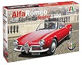 プラッツ イタレリ 1/24 アルファロメオ ジュリエッタ スパイダー 1300 (日本語説明書付属) プラモデル IT3653 (自動車)