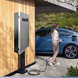 EV・PHEV用 電気自動車用 充電ケーブル コンセント 収納ボックス 87*40*16cm 縦長タイプ収納バッグ電気自動車 充電ケーブルオーガナイザーケース 収納キャビネット 電気自動車充電ステーションボックス 電気自動車充電器ホルダー evコード ポータブル PHEV充電 EV充電器ケーブル収納 - 電気自動車充電器ケース、防水大容量 電保護 盗難防止 屋内外兼用 (シルバー＆ブラック)