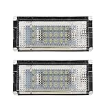 LEDライセンスプレートライト、2個車番号プレートランプfor BMW e46 4d 1998 – 2003