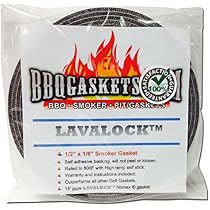 LavaLock CLEAR RTV Hi-Temp Silicone Gasket Sealer For Wood Pellet Grills – 3oz Tube