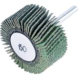 TRUSCO(トラスコ) 超研削フラップホイール 外径25X幅25X軸径6 5個入 #Z60 HF2525Z60