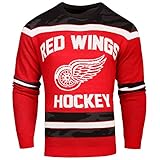 NHL Detroit Red Wings Uglyグローin theダークセーター、XX -ラージ