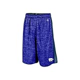 NCAA Boys 9 " Inseam Color Blockedトレーニングショートポケット付き L パープル