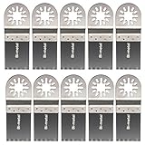 10Pcs 35Mm Bi-Metal Saw Blades Oscillating Tool For Bosch (Usa)