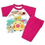 アスナロ（パジャマ・ルームウェア） アンパンマン 半袖パジャマ ベビー 子供 女の子 男の子 綿100％95 ピンク