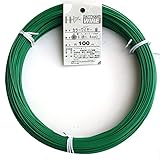 カラー針金 1キロ巻 緑 54015
