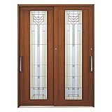 YKKAP 断熱玄関引戸 樹音 D3仕様[2枚建] DHS-3704:[幅1690mm×高2259mm]