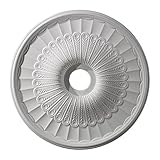 Elk M1007WH Hillspire Ceiling Medallion, 24-Inch, White Finish [並行輸入品]