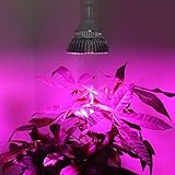 LED 植物育成 水耕栽培ランプ 室内用 口金E27 15W LED植物育成用ランプ プラントライト 園芸 室内栽培 家庭菜園、水耕栽培 植物育成用120LED使用