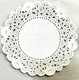 レースペーパー 白フレンチレースペーパー 丸 (50枚入り) (直径約140mm(50枚入)2502240)