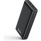 Philips(フィリップス) モバイルバッテリー 20000mAh 急速充電 3台同時充電 大容量 DLP7721C ブラック | 携帯バッテリー PD 20W USB-C USB-A ポート搭載 スマホ充電器 パススルー機能 Android iO
