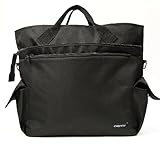 撥水加工を施した ３ＷＡＹ BAG 《gioia/ ジョイア 》 Mサイズ ブラック マザーズバッグ マザーズバック　マザーバック ショルダー バッグ