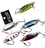 【 ジギンガ―Z メタルジグ 欲張り セット ！】【 ドラッガー ワイド 40g PIZG SV BL GG RHSV 】 TGベイトに匹敵する釣果!コスパバツグン! 釣り ジギング スロージギング ショアジギング オフショアジギング ライトジギング スーパーライトジギング SLJ メタルジグ セット 【 20g 30g 40g 60g 80g 100g 120g 130g 150g 】