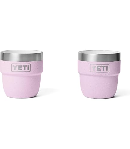 YETI Rambler 6 oz Stackable Mug, Stainless Steel, Vacuum Insulated