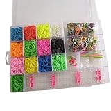AteaMart カラフルルーム 製作キット (キット内容:2500Bandz+5Hooks+75個S-Clips+75個C-Clips+6チャーム)並行輸入品