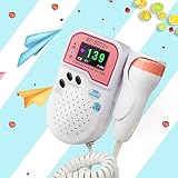 家庭用赤ちゃんモニターは胎児の心拍数のカラーLCDディスプレイを検出します2Mhz胎児ドップラー赤ちゃんの心音モニター