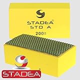 diamond sanding blocks hand pads : Grit 200 (Glass, Marble, Stone, Granite, Concrete) 1 Piece by Sta