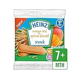 マンゴー＆アプリコットビスコッティ60グラム (Heinz) (x 2) - Heinz Mango & Apricot Biscotti 60g (Pack of 2) [並行輸入品]