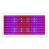 Morsen 1200W（長方形）植物LED灯/植物育成用ライト，6W*200pcsフルスペクトルLEDチップ　ンドアガーデン、温室植物水耕システムキットのため AC85～265Vのでライトパネルを育