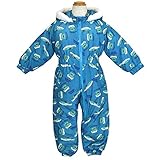 ジャンプスーツ 防寒 カバーオール ベビー スキーウェア はやぶさ スノーコンビ 防寒つなぎ 雪遊び スノーウェア t-trb63964tm★ 90cm ターコイズ