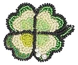 MIYUKI ビーズキット ビーズ刺しゅう ブローチキット ラッキークローバー BFK-578