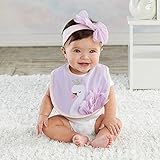 ベビーアスペン Baby Aspen 女の子用白鳥プリンセススタイxパープルリボン付き ヘッドバンド2点セット [並行輸入品]