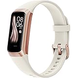 LAMA スマートウォッチ ベージュ レディース iPhone対応 smart watch 歩数計 ストップウォッチ 酸素濃度 心拍数 運動記録 着信通知 座り過ぎ通知 アンドロイド対応 本商品は医療機器ではありません ベージュ
