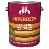 Superdeck 72004ログホームオイル仕上げ、Golden Honeyガロン