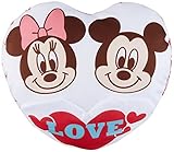 丸眞 ミッキー&ミニー ラブポケット 2215006100 ポケット付きダイカットクッション