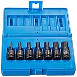 Grey Pneumatic (1297MH) 3/8' Drive 7-Piece Hex Driver Metric Socket Set [並行輸入品]