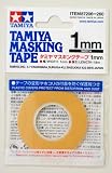 barchetta タミヤ マスキングテープ 1mm【タミヤ Item No:87206 マスキング No.206】