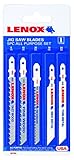 LenoxC5435A5-Piece Jigsaw Blade Assortment-5PC T SHANK JIGSAW BLADE (並行輸入品)