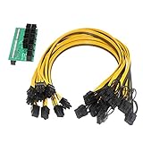 Fityle DPS-1200FB　電源ブレークアウトボード　8pケーブル（10本）　鉱山採掘　マイニング　
