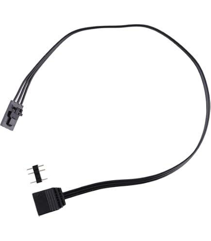 Amazon.co.jp: RGB 4Pin から標準 ARGB 3Pin 5V アダプタ