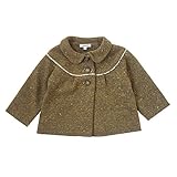 ソレイアード SOULEIADO 女児ジャケット カーキ 80cm 47934