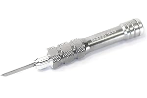 DULO グリップ付きタガネ 【 タングステンブレードPRO】スジボリ プラモデル用工具 幅0.075mm~1mm 単品 (幅0.15mm)