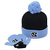 幼児ニットNorth Carolina Tarheels UNC帽子とミトンセット