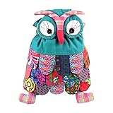 Naimo Creative Owl Shape Backpack Kid's Backpack Shoulder Bags (Green) [並行輸入品]