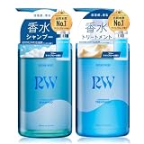 RISINGWAVE(ライジングウェーブ) フレグランス シャンプー & トリートメント セット 460ml 香水シャンプー メンズ 頭皮ケア 濃密泡 うるおい 清潔感 爽やか ダメージケア フレッシュフローラルの香り