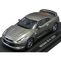 Amazon.co.jp: エブロ 1/43 NISSAN GT-R 2007(チタニューム
