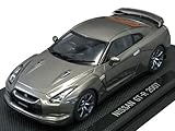 エブロ 1/43 NISSAN GT-R 2007(チタニュームグレイ) 完成品
