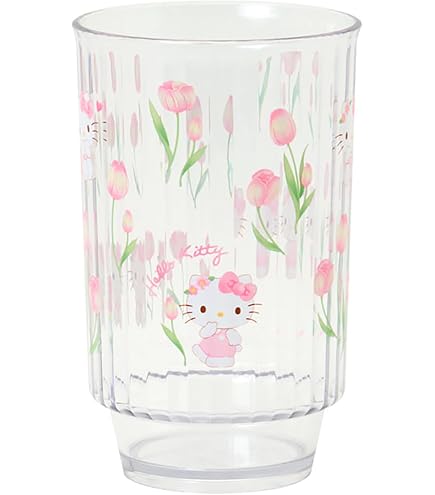 レトロ‼️ハローキティ ガラスグラス タンブラーロング Amazon｜サンリオ (SANRIO) 「 ハローキティ 」 50周年 キティ グラス