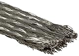 Morris Products 91630 Flexible Ground Braid, 100ft Length, 3/8" Width, 9 AWG Size [並行輸入品]