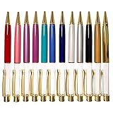 AseiwaA ハーバリウム ボールペン 手作り キットセット 本体のみ ペン (12本セット)