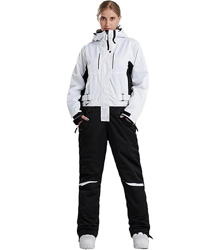 Amazon | HOTIAN スノーボード ウェア ワンピース つなぎ レディース