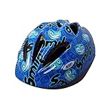 (KINGKA SPORTS) キンカスポーツ Smile 自転車 子供用 超軽量 190g ヘルメット ダイヤルアジャスター (ブルー)
